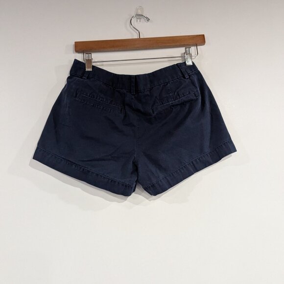 Gap Sunkissed Khakis Shorts Navy Blue Size 2 - Picture 3 of 3